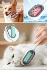 Su Hazneli Tüy Toplama Fırçası Pet Tarağı