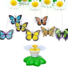 KanguruMarkt® Hareketli Dönen Kelebek - Kedi Oyuncağı ( Pille Çalışır)