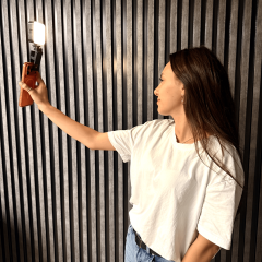 Telefon Laptop ve Ekran Tutacaklı Selfie LED Işık