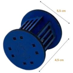 KanguruMarkt®  Mini Silindir Eğlenceli Renkli Sağlam Küçük Pati İzi Şekilli Kedi Oyuncağı