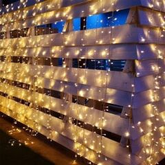 KanguruMarkt® 2x2 Metre 320 Led 8 Fonskiyonlu Dekoratif Led Günışığı Perde