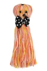 KanguruMarkt® Ahtapot Şekilli Zilli Ve İpli Rengarenk Püsküllü Sevimli KediOyuncağı