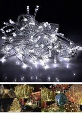 KanguruMarkt® 100 Ledli 8 Fonksiyonlu 10 Metre Led Aydınlatma Dekor Lambası (beyaz)