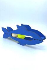 Kediler İçin Sevimli Balık Şeklinde Eğitim Amaçlı Oyuncak