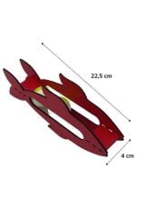 KanguruMarkt®  Kediler İçin Ahşap 2 Toplu Eğimli  Sevimli Balık Şeklinde Eğitim Amaçlı Oyuncak