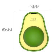 KanguruMarkt® Avokado Model Yapışkanlı Kedi Oyuncağı Yenilebilir Kedi Nanesi Otu