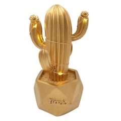 Led Işıklı Sevimli Kaktüs Dekoratif Masa Lambası