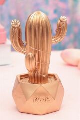 Led Işıklı Sevimli Kaktüs Dekoratif Masa Lambası