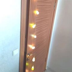 KanguruMarkt® Karışık Renk Dekoratif Ananas Dolama 10’lu Şerit Led Işık Zinciri