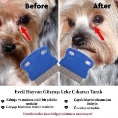 Evcil Hayvan Pire Tarağı ve Köpek Gözyaşı Lekesi Tarağı