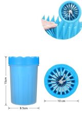 KanguruMarkt® Silikon Jel Fırçalı Kedi Köpek Pati Ayak Yıkama Temizleme Kovası (Küçük)