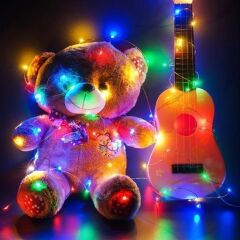 KanguruMarkt® Pilli Dekoratif Peri Led Işık 3 Metre (RGB) Gaming Aydınlatma