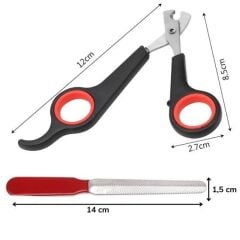 Evcil Hayvan Tırnak Makası Ve Törpü Seti