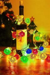 KanguruMarkt® Parti ve Özel Gün Dekorasyonu Top Led Kandil Şeklinde Aydınlatma