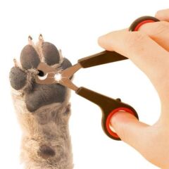 KanguruMarkt® Evcil Hayvan Tırnak Makası Ve Törpü Seti Manikür Pedikür Pati Bakım Aleti Kaymaz Sap