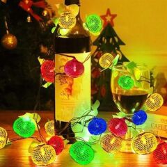 KanguruMarkt® Parti ve Özel Gün Dekorasyonu Top Led Kandil Şeklinde Aydınlatma