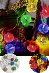 KanguruMarkt® Parti ve Özel Gün Dekorasyonu Top Led Kandil Şeklinde Aydınlatma