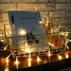 KanguruMarkt® 10 Metre 100 Ledli 8 Fonksiyonlu Dekoratif Lambader Sarı Lamba