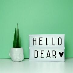 KanguruMarkt® Sinematik Lightbox Dekorasyon Aydınlatma Aksesuarları (A5 Boyut)