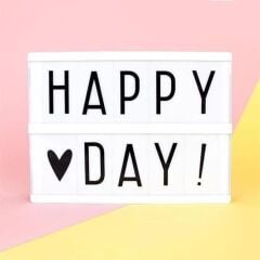 KanguruMarkt® Sinematik Lightbox Dekorasyon Aydınlatma Aksesuarları (A5 Boyut)