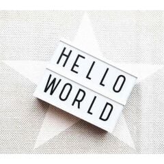 KanguruMarkt® Sinematik Lightbox Dekorasyon Aydınlatma Aksesuarları (A5 Boyut)