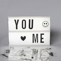 KanguruMarkt® Sinematik Lightbox Dekorasyon Aydınlatma Aksesuarları (A5 Boyut)