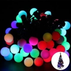 KanguruMarkt® Dekoratif Minik Top 40 Ledli Dekoratif Dolama Led Işık (RGB)