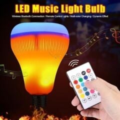 Kumandalı Bluetooth Hoparlör Ampul