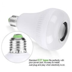 Kumandalı Bluetooth Hoparlör Ampul