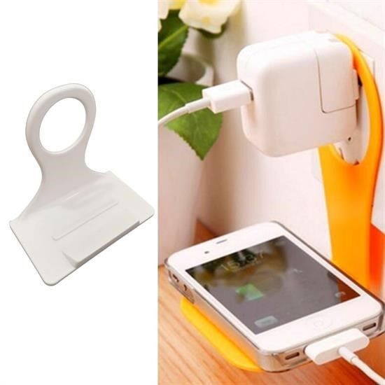 Şarj Priz Askısı ve Telefon Tablet Tutucu Stand
