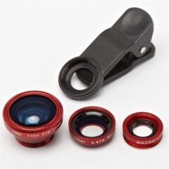 KanguruMarkt® Balık Gözü Cep Telefonu Lensi (Tüm Modellere Uyumlu)