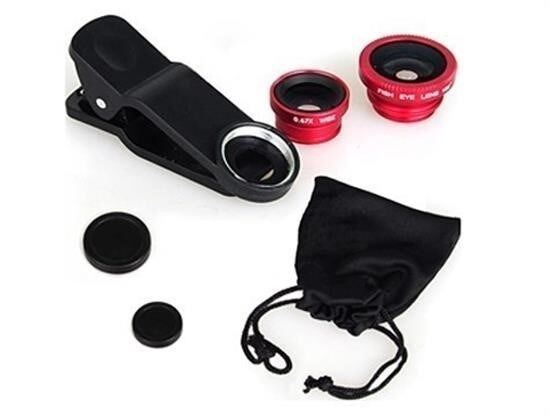 KanguruMarkt® Balık Gözü Cep Telefonu Lensi (Tüm Modellere Uyumlu)