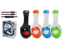 KanguruMarkt® Vykon MQ4440mm Sürücülü Mikrofonlu Bilgisayar Kulaklığı Jak Girişli