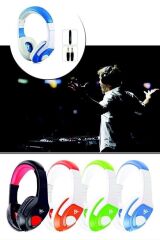 KanguruMarkt® Vykon MQ4440mm Sürücülü Mikrofonlu Bilgisayar Kulaklığı Jak Girişli