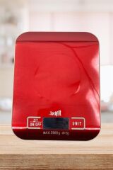 Hassas Ölçümlü Max 5 Kg Led Ekran Platin Mutfak Tartısı