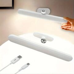 KanguruMarkt® Dokunmatik USB İle Şarj Olabilen 27 cm Led Aydınlatma Makyaj Aynası Işığı