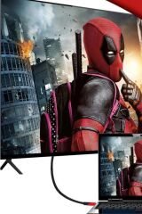 KanguruMarkt® HDMI Kablosu HDTV Bilgisayar Uydu Görüntü Ses Full HD Sargılı Görüntü Aktarma Kablosu