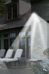 Sensörlü Güneş Enerjisi İle Şarj Olabilen Duvara Monte Solar Aydınlatma