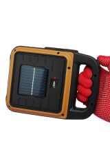 KanguruMarkt® Taşınabilir 4 Farklı Fonksiyonlu Güneş Enerjili ve USB ile Şarj Olabilen Portatif Led Işıldak HS-8020