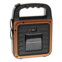 KanguruMarkt® Taşınabilir 4 Farklı Fonksiyonlu Güneş Enerjili ve USB ile Şarj Olabilen Portatif Led Işıldak HS-8020