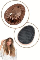 Rose Gold Saç Düzleştirici Tarak