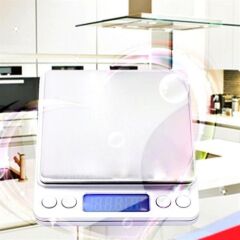 Elektronik 3 kg Kapasiteli Dijital Hassas Mutfak Tartısı
