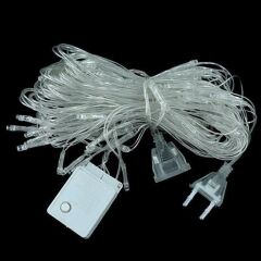 1x2 M Dekoratif File Ağ Perde 192 LED 8 Animasyonlu