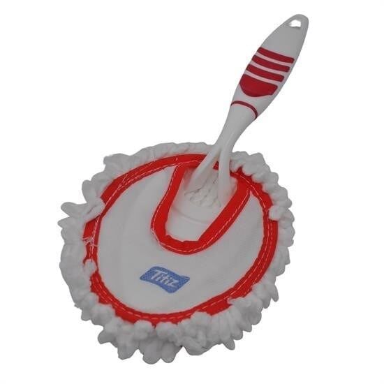 KanguruMarkt® Mikrofiber Duster Toz Leke Kir Alıcı Temizleyici Tutacaklı Temizlik Bezi Aparatı Malzemesi