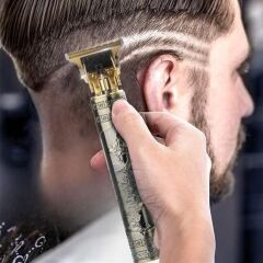 Vintage Görünümlü Güçlü 4 Farklı Başlıklı Manuel Tıraş Makinası