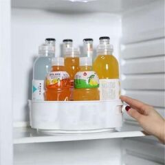 360 Derece Dönebilen Mekanizmalı Yuvarlak Tepsi