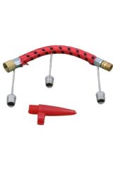 KanguruMarkt® Pompa İğne Başlık Seti Top Bisiklet Lastiği Şişirme İğneleri