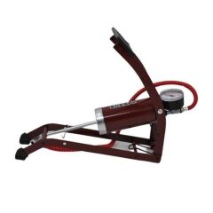 KanguruMarkt® Basınç Göstergeli Ayak Pompası Araba Bisiklet Motor Lastik Pompası