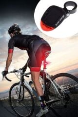 KanguruMarkt® LED Güneş Enerjisi ile Şarj Edilebilir Bisiklet Kuyruk Lambası Solar Bisiklet Lambası