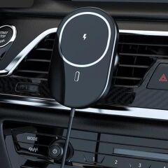 15w Mıknatıslı Takılabilen Hızlı Şarj Tüm Cihaz Ve Araçlara Uyumlu